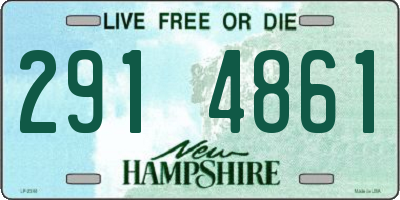 NH license plate 2914861