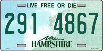 NH license plate 2914867
