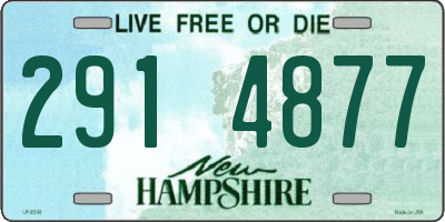 NH license plate 2914877