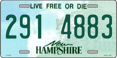 NH license plate 2914883