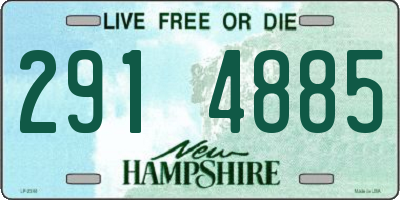 NH license plate 2914885