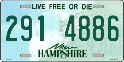NH license plate 2914886