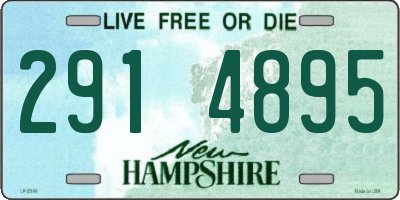 NH license plate 2914895