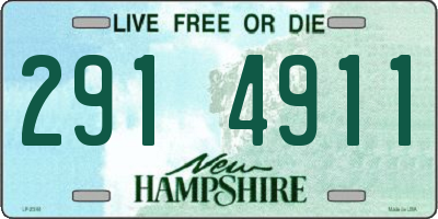 NH license plate 2914911
