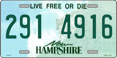 NH license plate 2914916