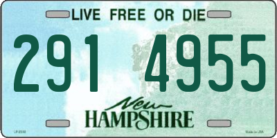 NH license plate 2914955