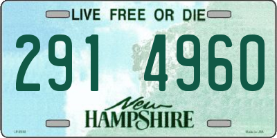 NH license plate 2914960