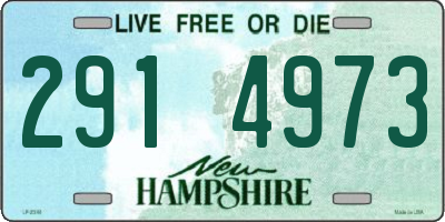 NH license plate 2914973
