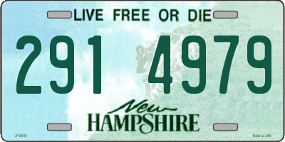 NH license plate 2914979