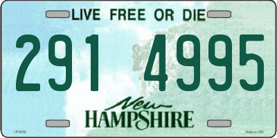 NH license plate 2914995