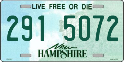 NH license plate 2915072