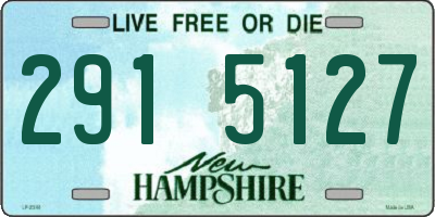 NH license plate 2915127