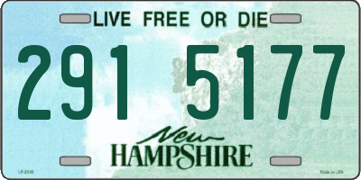 NH license plate 2915177