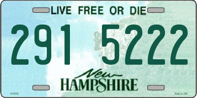 NH license plate 2915222