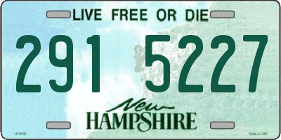 NH license plate 2915227