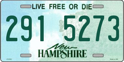 NH license plate 2915273