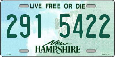 NH license plate 2915422