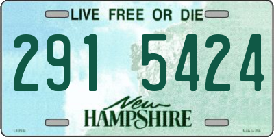 NH license plate 2915424