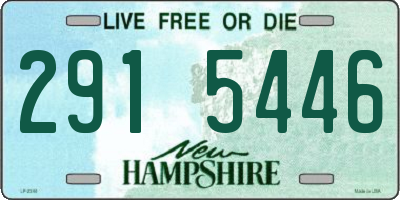 NH license plate 2915446
