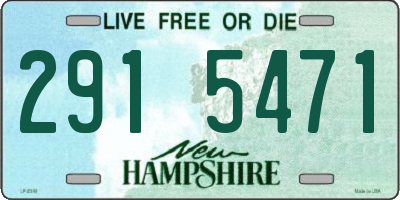 NH license plate 2915471