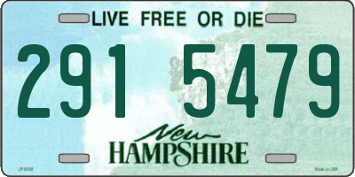 NH license plate 2915479