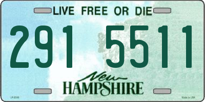 NH license plate 2915511