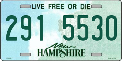 NH license plate 2915530
