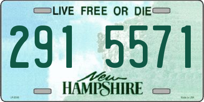 NH license plate 2915571