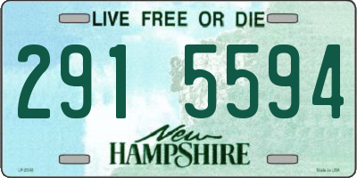 NH license plate 2915594