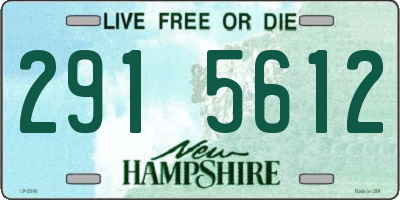NH license plate 2915612