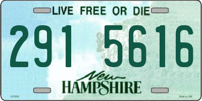 NH license plate 2915616
