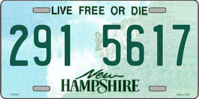 NH license plate 2915617