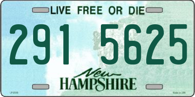 NH license plate 2915625