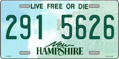 NH license plate 2915626