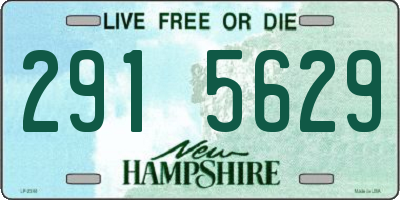NH license plate 2915629