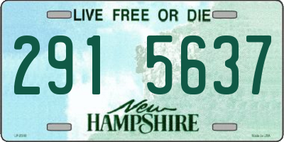 NH license plate 2915637