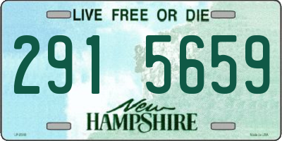 NH license plate 2915659