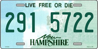NH license plate 2915722