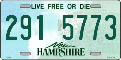 NH license plate 2915773