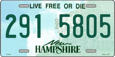 NH license plate 2915805