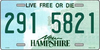 NH license plate 2915821