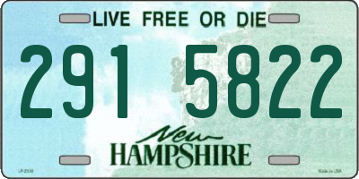 NH license plate 2915822