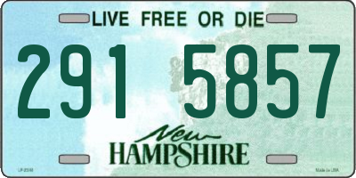 NH license plate 2915857