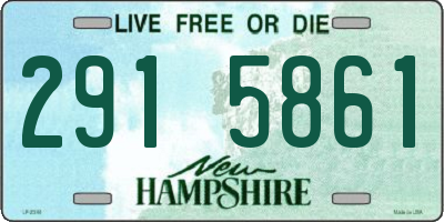 NH license plate 2915861