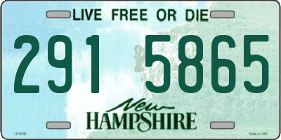NH license plate 2915865