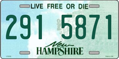 NH license plate 2915871