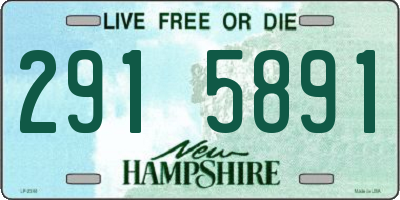 NH license plate 2915891