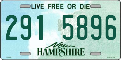 NH license plate 2915896