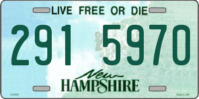 NH license plate 2915970