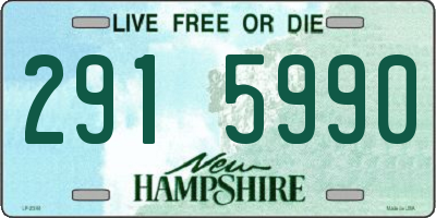 NH license plate 2915990